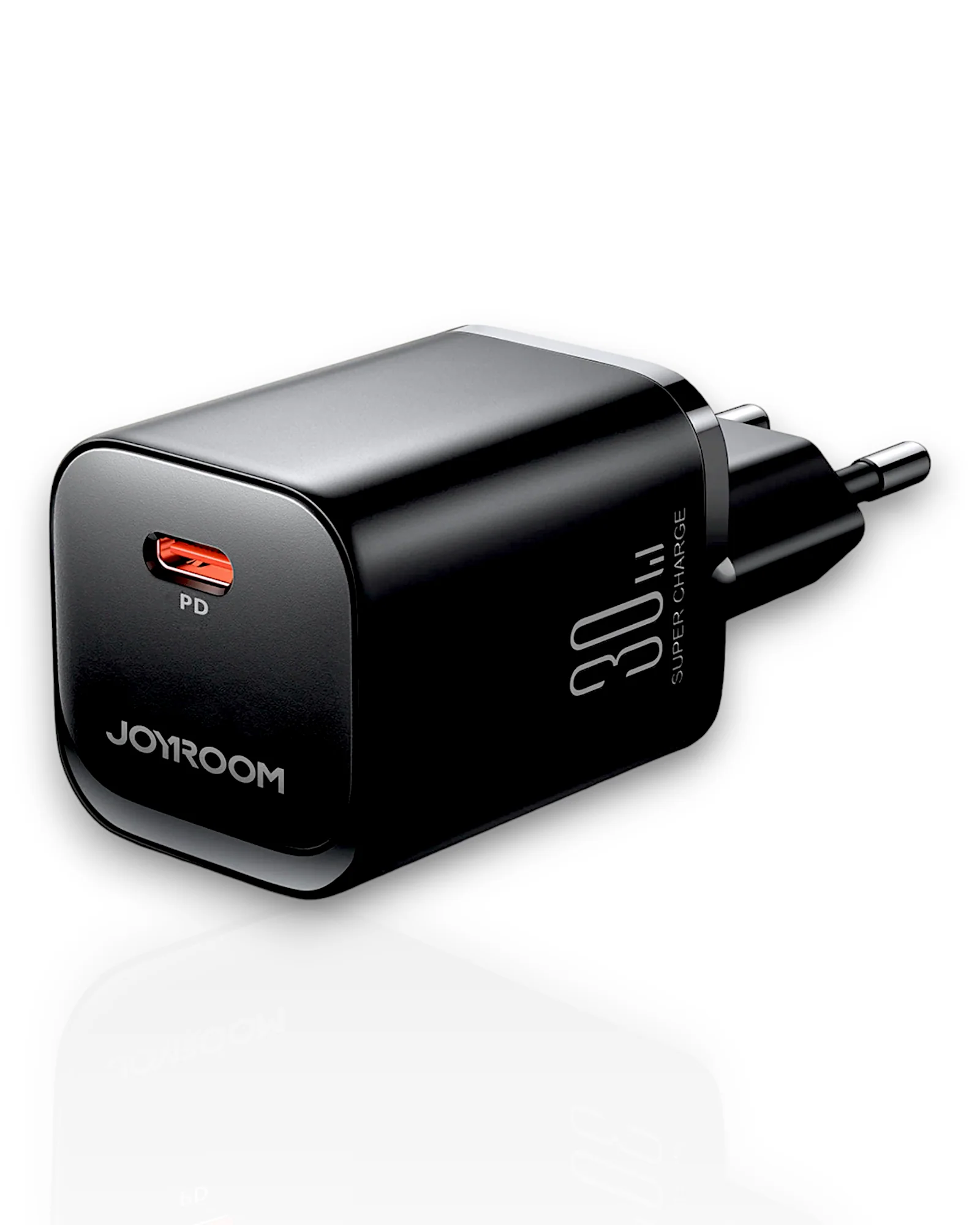 Joyroom JR-TCF07EU 30W PD USB-C Wall Charger — Speed Series Black