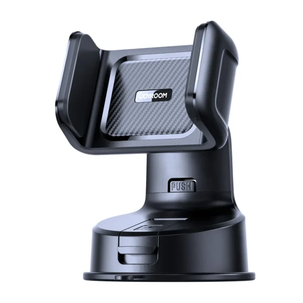 Joyroom JR-ZS284 Black Dash Phone Cradle — 4.5–6.7″ Fit & Dual-Surface Install