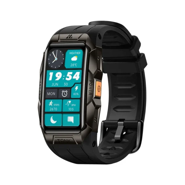 KOSPET Tank X1 – Rugged AMOLED Watch, 10 ATM and IP69K