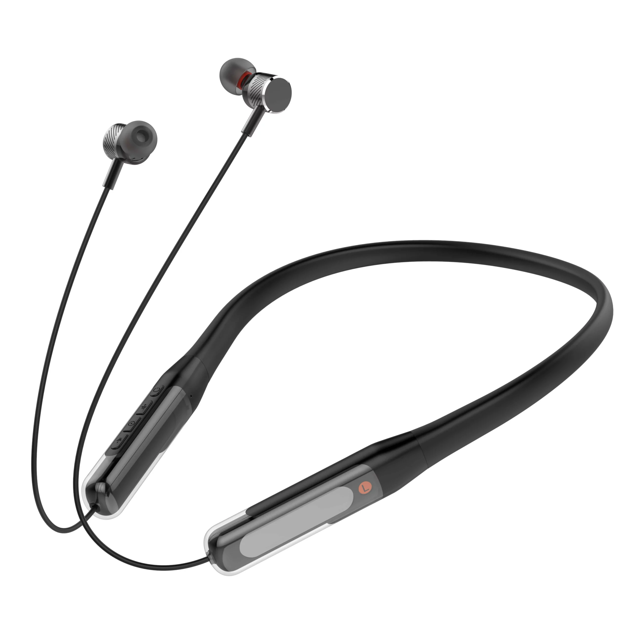 Ldnio N03 Bluetooth Neckband — Silicone Band, Hi-Fi Audio & 400 mAh Case