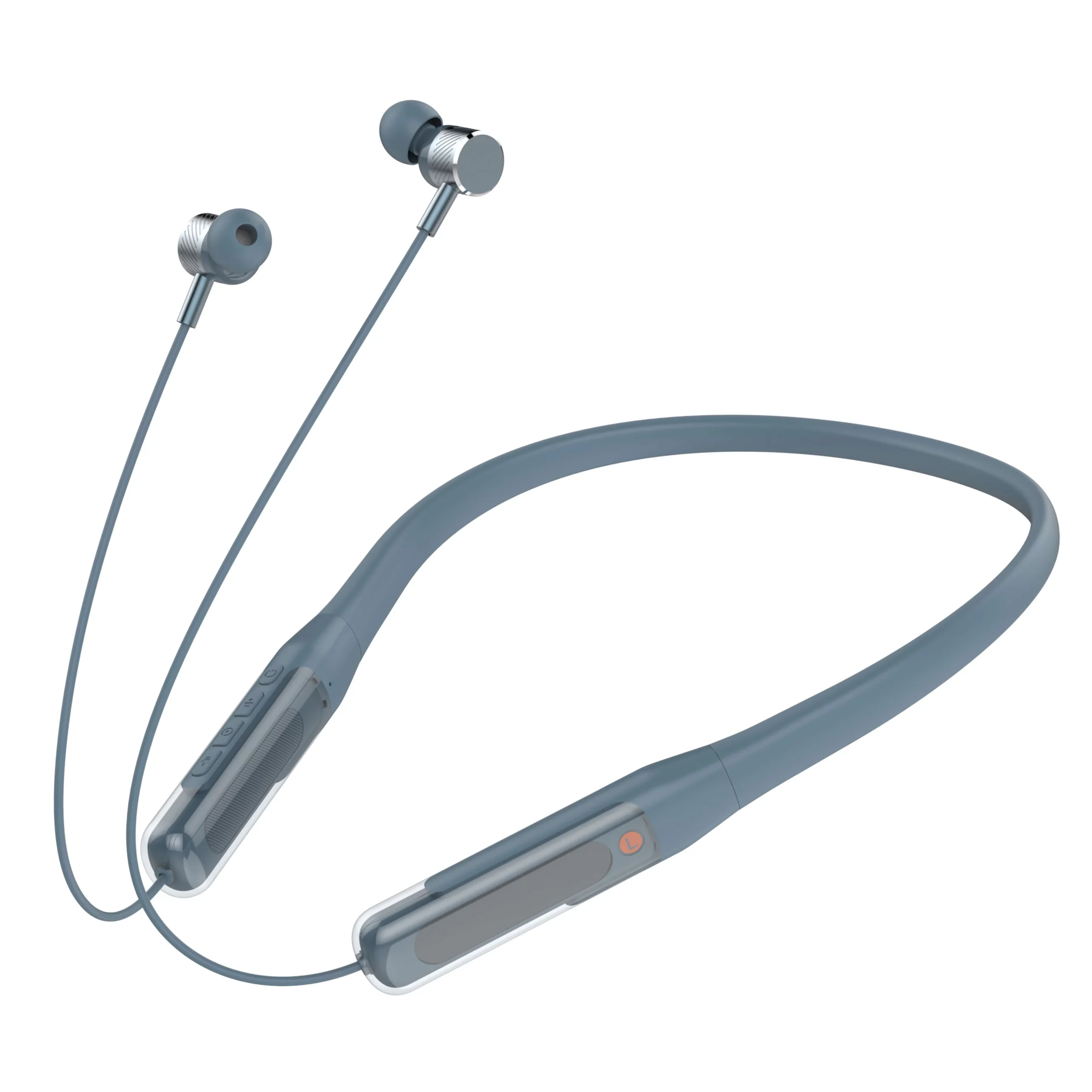 Ldnio N03 Bluetooth Neckband — Silicone Band, Hi-Fi Audio & 400 mAh Case