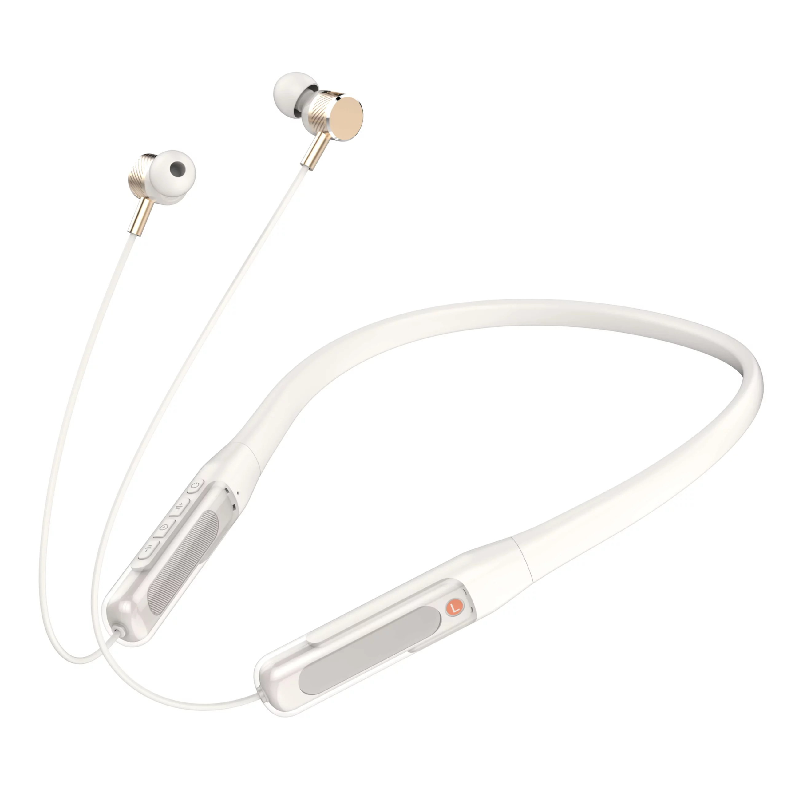 Ldnio N03 Bluetooth Neckband — Silicone Band, Hi-Fi Audio & 400 mAh Case