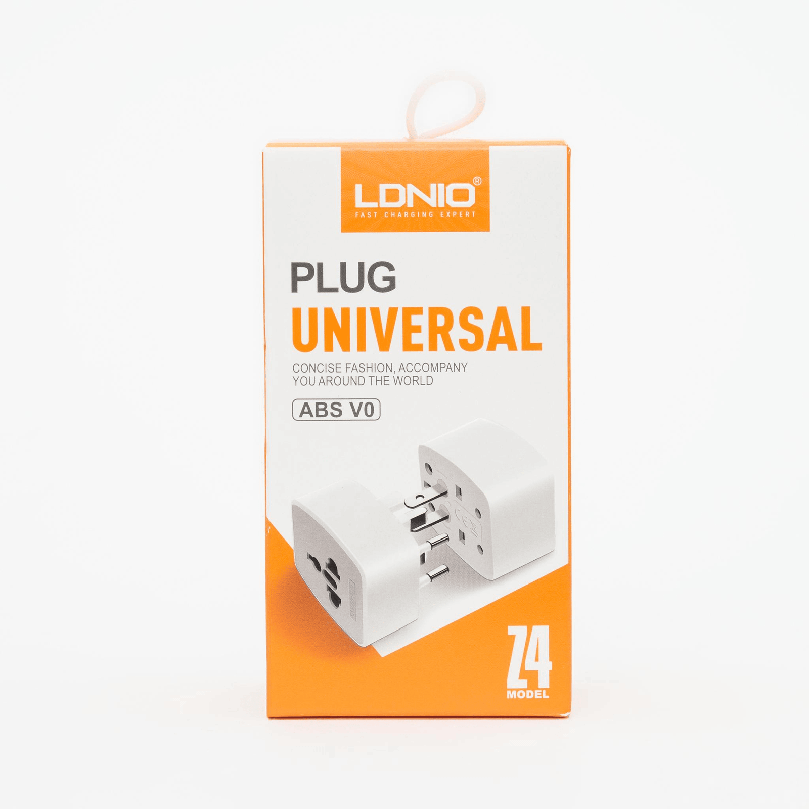 Ldnio Z4 World Plug Adapter — 6A Max, ABS V0, Child-Safe Shutter