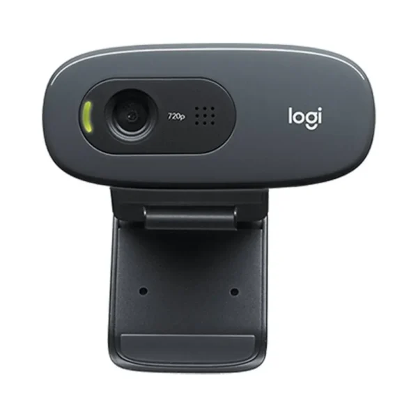 Logitech C270 — 720p HD Webcam with Built-In Noise-Reducing Microphone