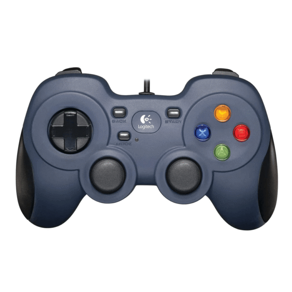 Logitech F310 Gamepad — USB Layout with 10 Programmable Inputs