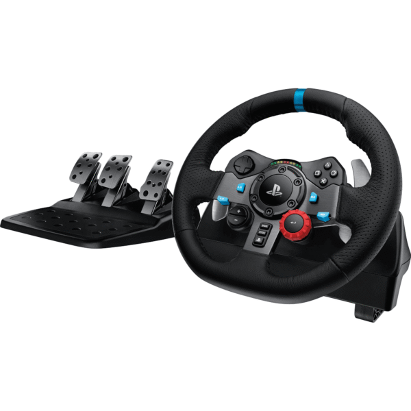 Logitech G29 Driving Force Wheel — 900° Rotation, 3 Pedals