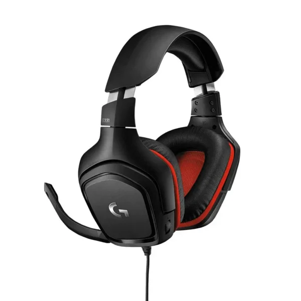 Logitech G331 Wired Gaming Headset — 50 mm Stereo & Flip-to-Mute Mic