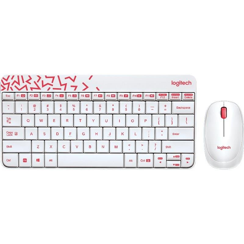 Logitech MK240 Wireless Keyboard & Mouse Set — Nano Receiver, Black