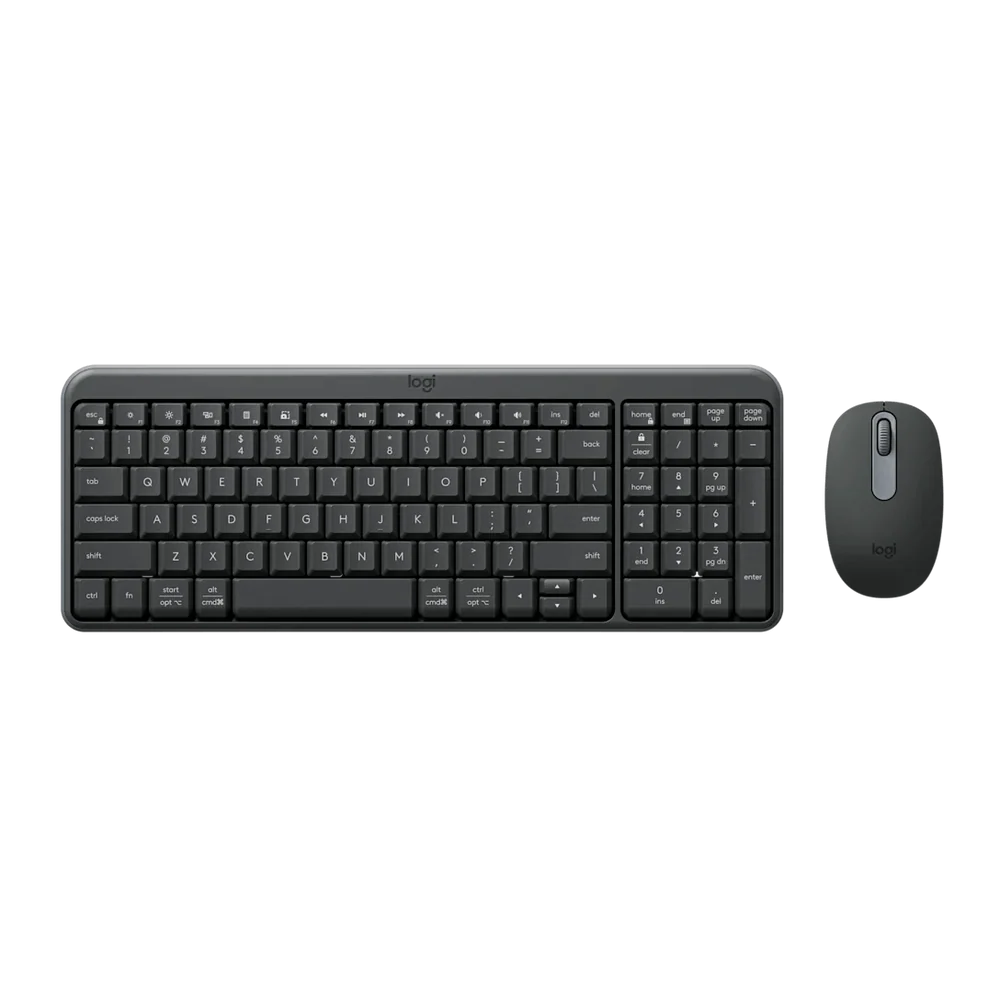 Logitech MK250 — Compact Bluetooth Keyboard and Mouse with Number Pad