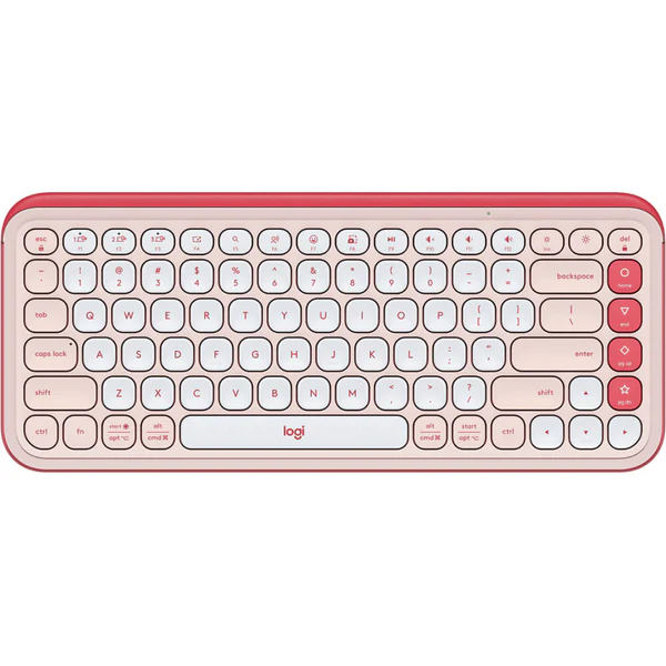Logitech POP Icon Keys Keyboard — Quiet Low-Profile Keys & 3-Device Bluetooth