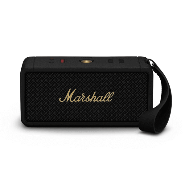 Marshall Middleton Black – IP67 Portable Bluetooth Speaker, 20+ Hours