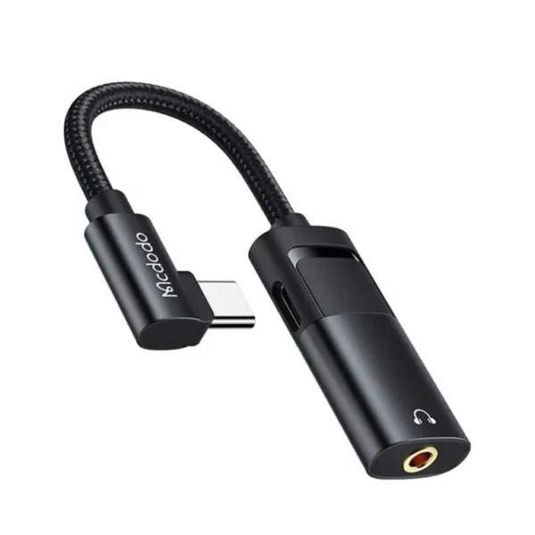 Mcdodo CA-1880 60W PD USB-C Dongle — Aux Audio and USB-C Charge Port