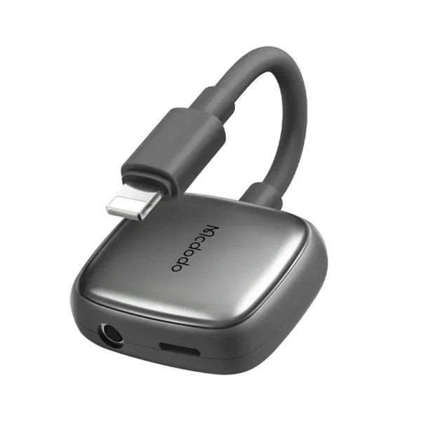 Mcdodo CA-2742 Dual Lightning Adapter — Charge Plus 3.5 mm Audio