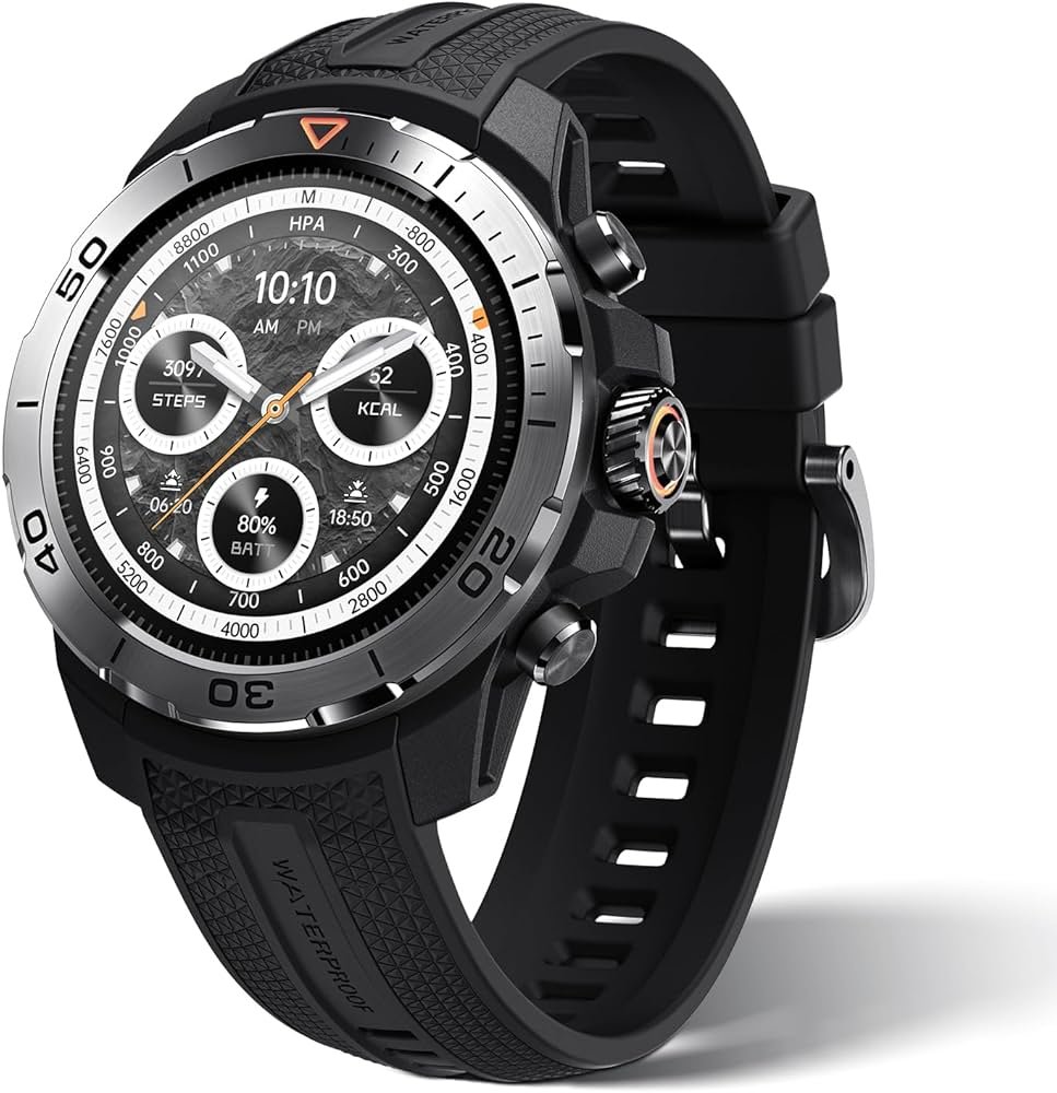 Mibro GS Explorer – L1+L5 GPS Outdoor Watch, AMOLED Face, 460 mAh / 20-Day Runtime
