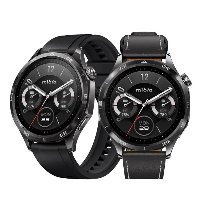 Mibro Watch GT — Stainless Steel Body, 5-Satellite GPS & 100+ Workouts