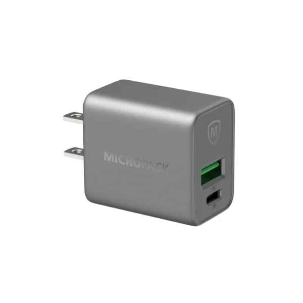 Micropack MWC-233PD — 33W Dual-Port PD & QC 3.0 Wall Charger