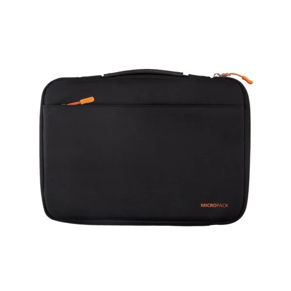 Micropack MSL-01 14-Inch Sleeve Case — Hidden Handle & Suitcase Loop