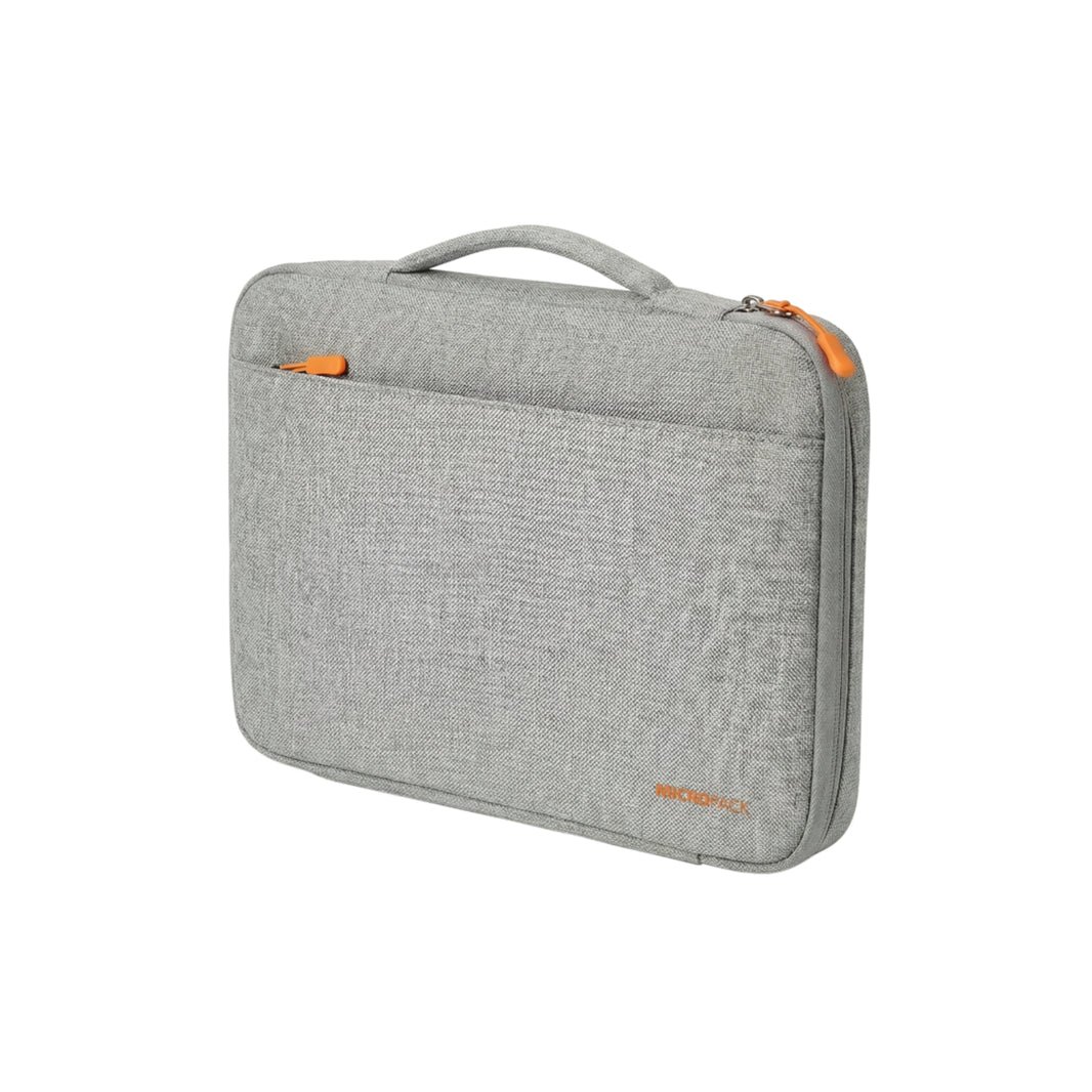 Micropack MSL-01 14-Inch Sleeve Case — Hidden Handle & Suitcase Loop