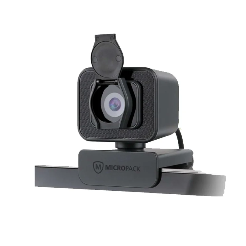Micropack MWB-15 Pro Webcam — 1080p Stream Mic and Privacy Shutter