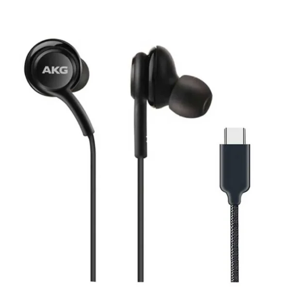 Samsung Type-C AKG In-Ear Handsfree — USB-C Audio & 1.2 m Cloth Cable