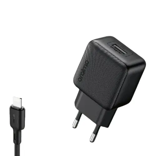 Oraimo OCW-1111E+L53 10W Small-Form Charger with Lightning Cable