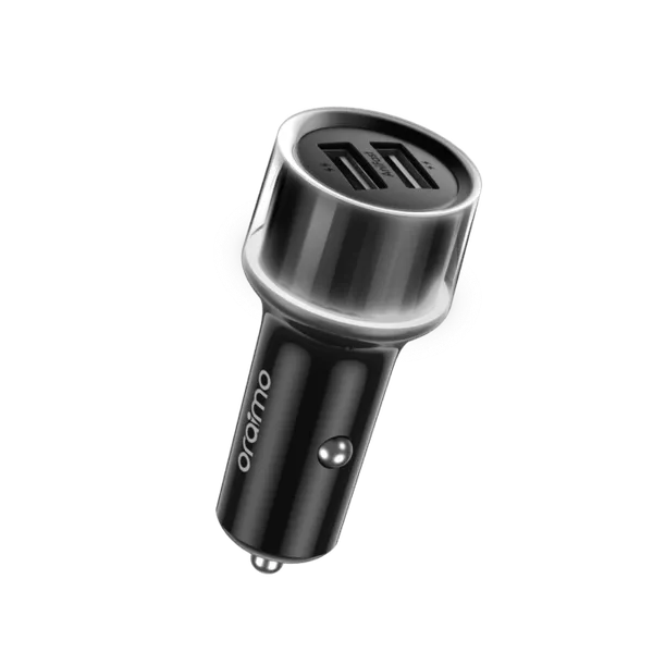 Oraimo Highway 15 15.5W Twin-Port Car Adapter — OCC-1152D