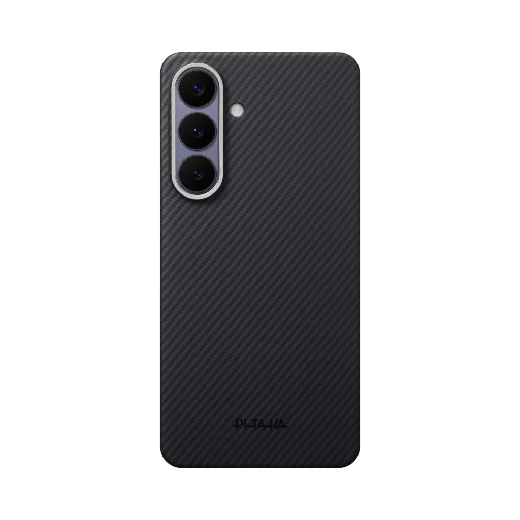 Pitaka MagEZ KS2601 Galaxy S26 Case — Black/Grey Aramid Shell