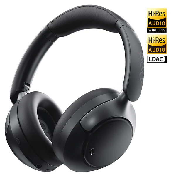 QCY H3 Pro Over-Ear Headphones – Wireless ANC, LDAC Hi-Res, 50dB
