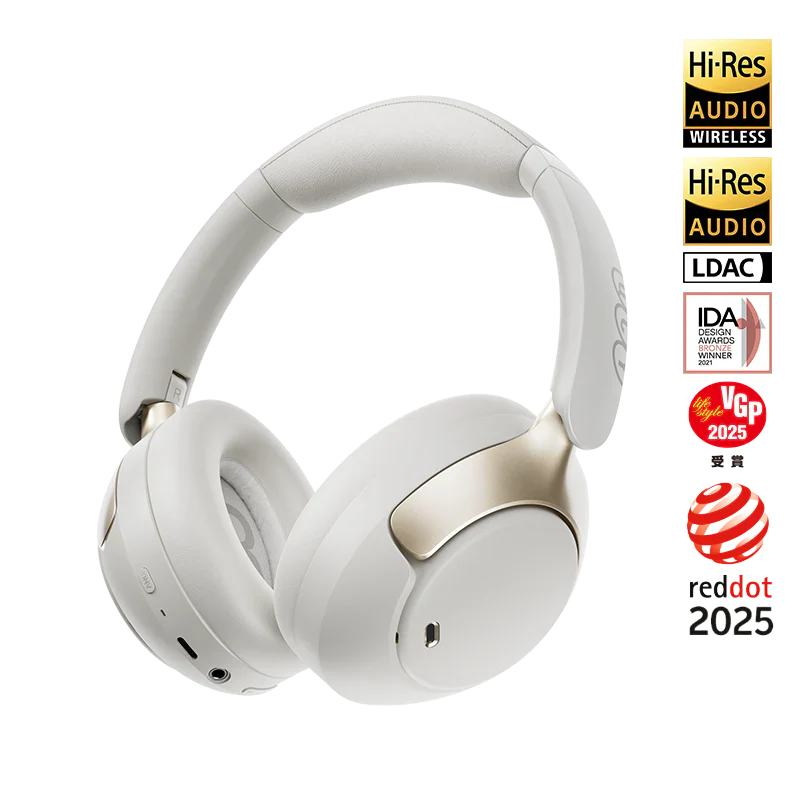 QCY H3 Pro Over-Ear Headphones – Wireless ANC, LDAC Hi-Res, 50dB