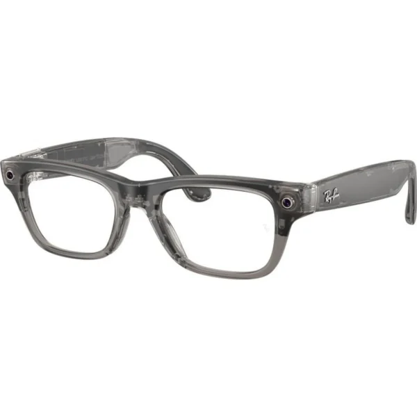 Ray-Ban Meta Blayzer Optics Gen 2 RW7001 | Matte Ice Grey AI Glasses