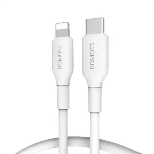 Romoss USB-C to iPhone Charging Cable — PVC, PD Smart Chip