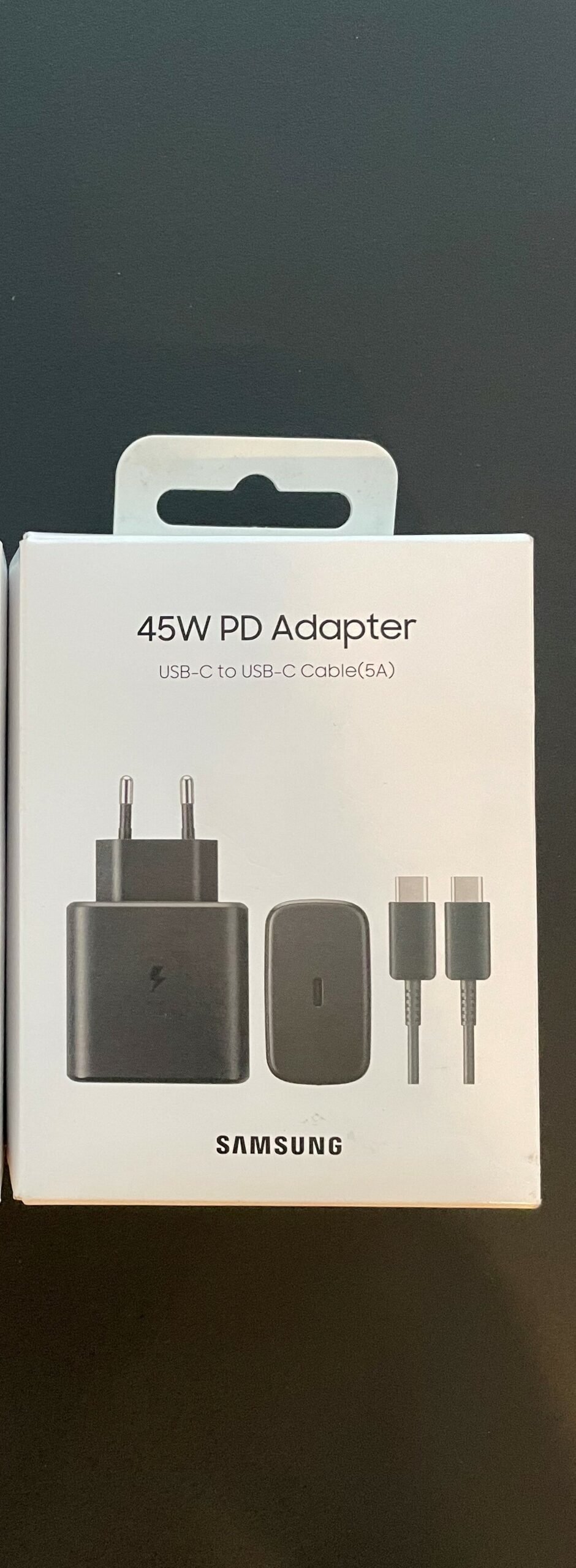 Samsung 45W Super Fast Charger – USB-C to USB-C Cable