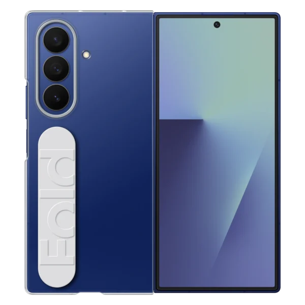 Samsung Galaxy Z Fold 7 Clear Grip Case with Anti-Reflect Film