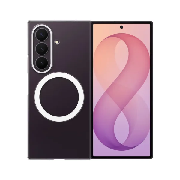 Samsung Galaxy Z Fold8 Ultra Clear Magnet Case – Transparent ~18 g