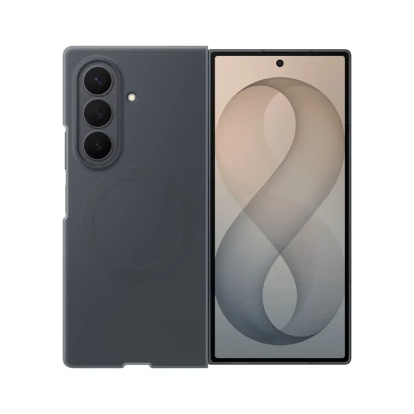 Samsung Galaxy Z Fold8 Ultra Magnet Silicone Case – Semi-Clear Shell with Screen Films