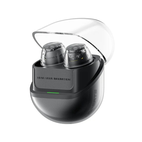 SoundPEATS Clear Dot — See-Through TWS, 10mm Drivers & 27-Hour Case Power