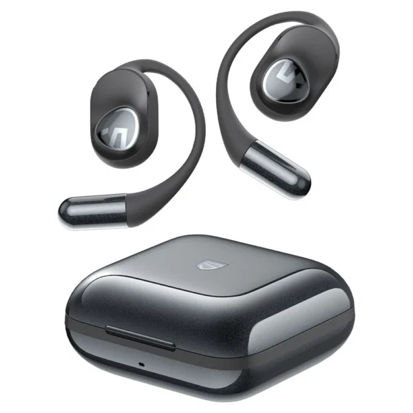 SoundPEATS GoFree 2+ Earbuds — Open-Ear Fit, LDAC Bluetooth 5.3 & Case Wireless Charging
