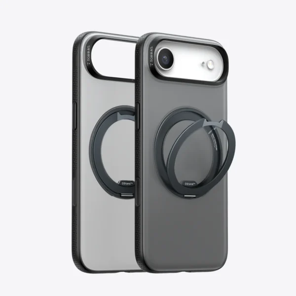 Torras Ostand O3 Case for iPhone Air – 360° Stand & Halbach MagSafe Magnets