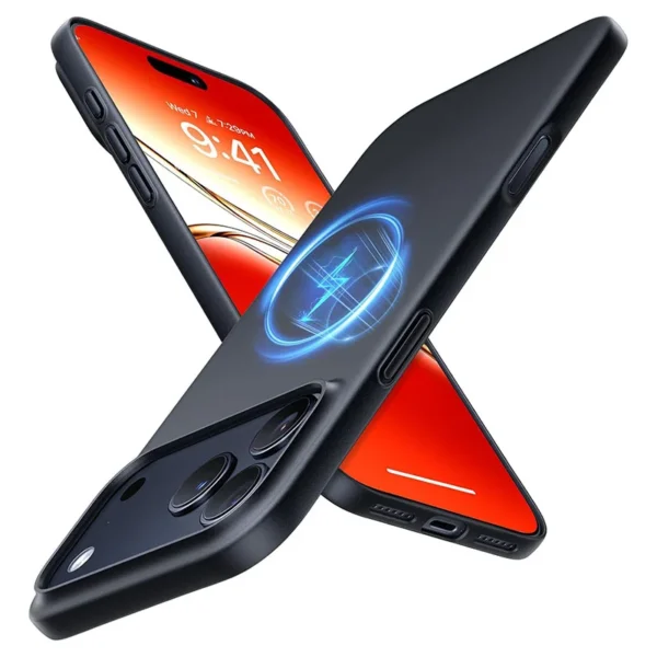 Torras Slim Fit Mag Case – iPhone 17 Pro Max (Black) X00FX2557