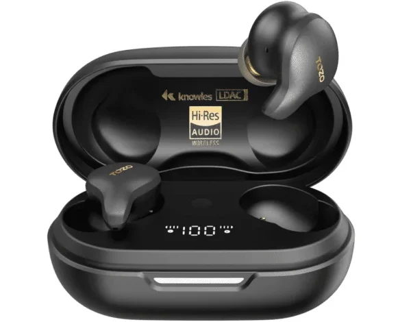 TOZO Golden X1 — OrigX Pro Hybrid Earbuds, LDAC & 32-Hour Listening