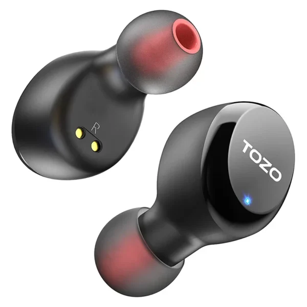TOZO T6S v2022 — Compact IPX8 Earbuds, 35-Hour Case & Bluetooth 5.2