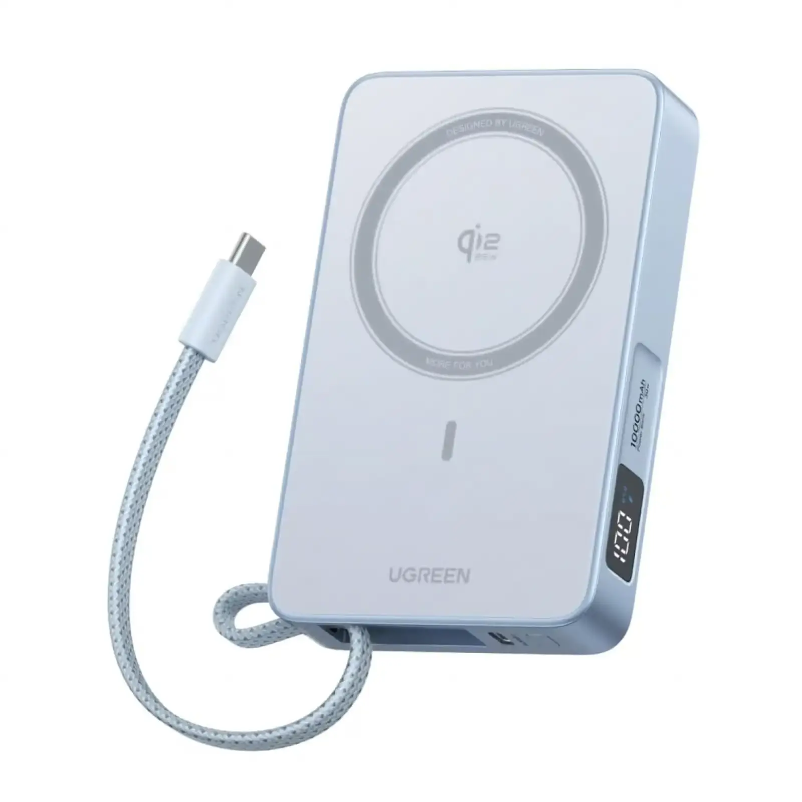 UGreen Qi2 Magflow Power Bank 65958 – 10,000mAh with 25W Magnetic Wireless