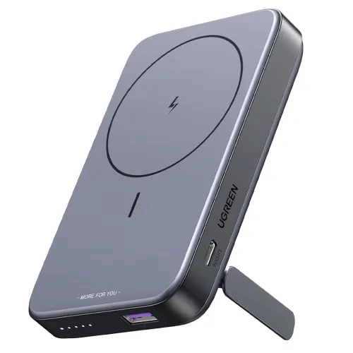 UGreen PB206 — 10,000mAh Magnetic Bank with 15W Total & Mag Wireless