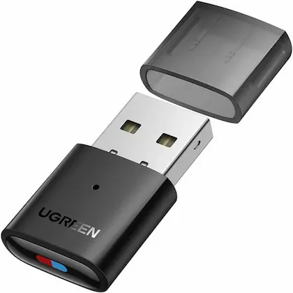 UGreen 10928 USB 2.0 Dongle — Bluetooth 5.0 Audio for Consoles and PCs