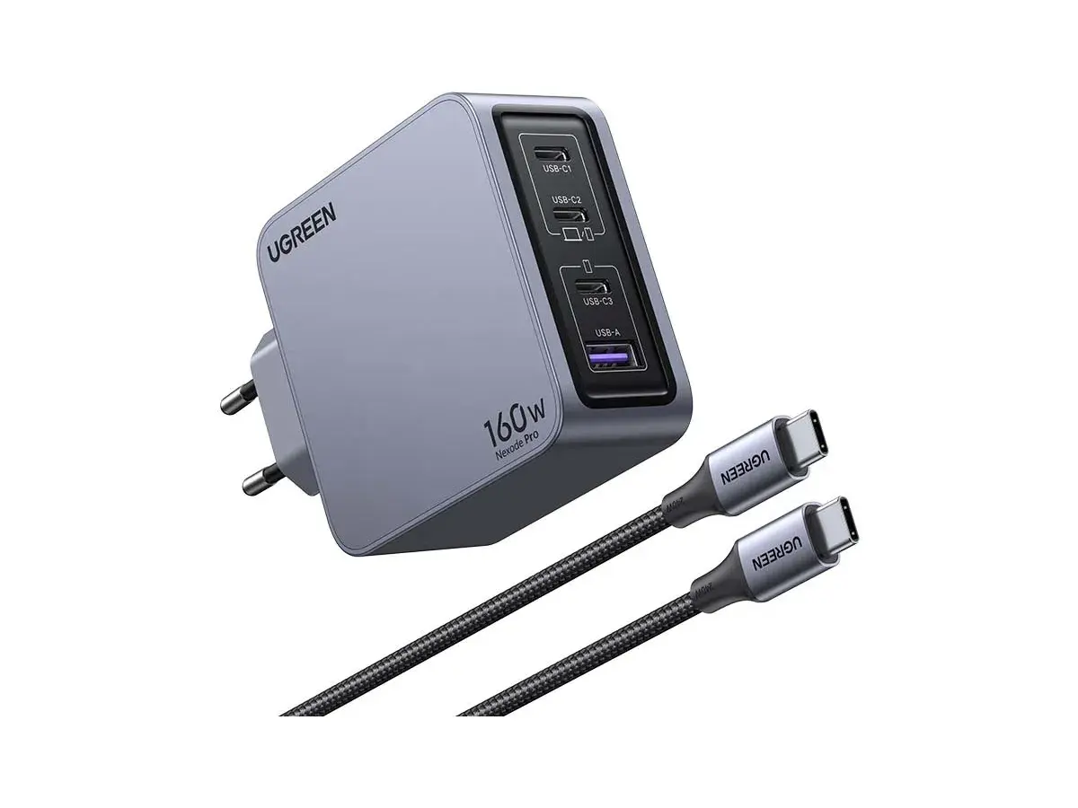 UGreen Nexode Pro X763 — 160W Four-Port GaN Fast Charger