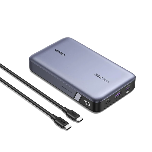 UGREEN PB720 100W 20000mAh Power Bank — 3-Port Fast Charge