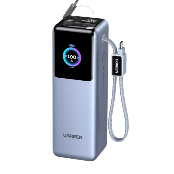 UGREEN 75702 25000mAh 200W Laptop Power Bank – Twin Built-in USB-C