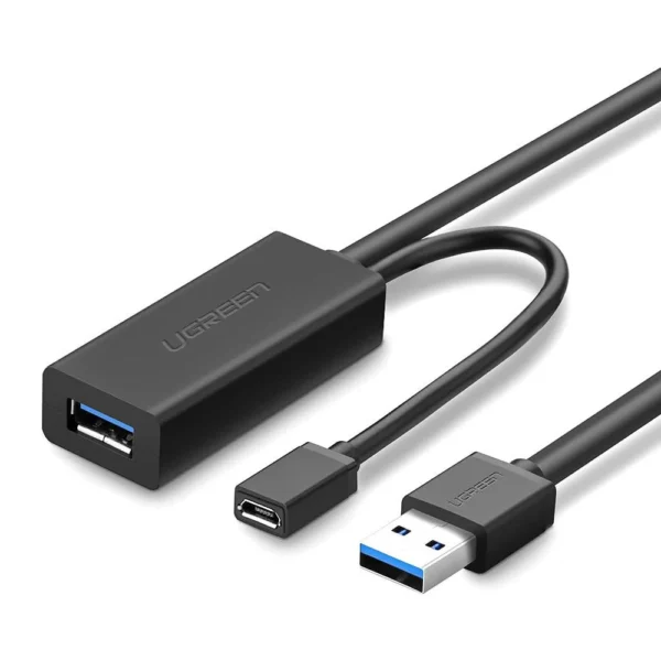 UGreen 20827 Active USB 3.0 Repeater Extension – 10 m, 5 Gbps