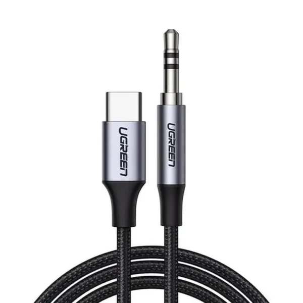 UGREEN 30633 USB-C to 3.5 mm Headphone Jack Cable — 1 m