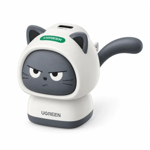 UGreen 95901 Cat-Shaped 45W GaN Wall Charger — Single USB-C Port